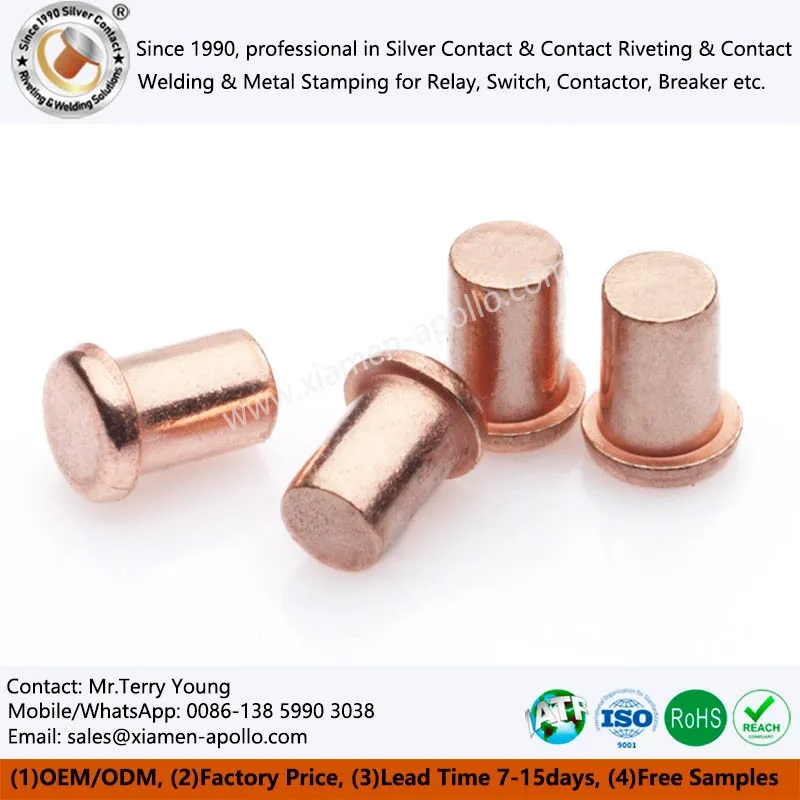 Solid Copper Contacts
