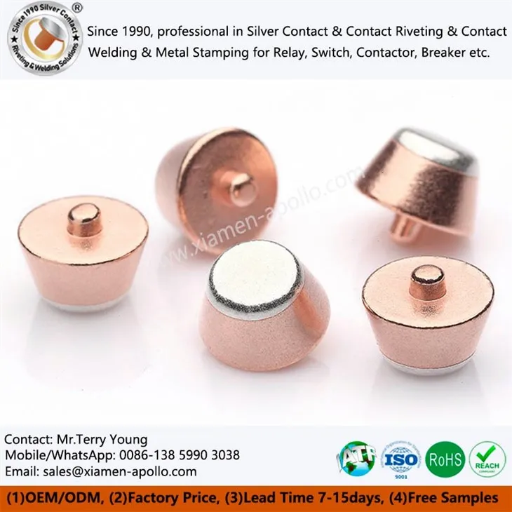 Mushroom Top Copper Rivets