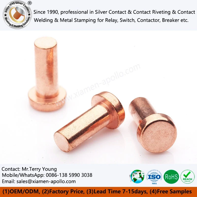 Red Copper Contact