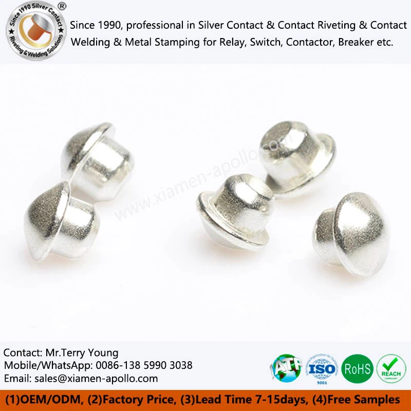 Special Size Silver Contacts