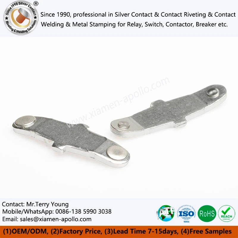 Copper Stamping with Silver Plating