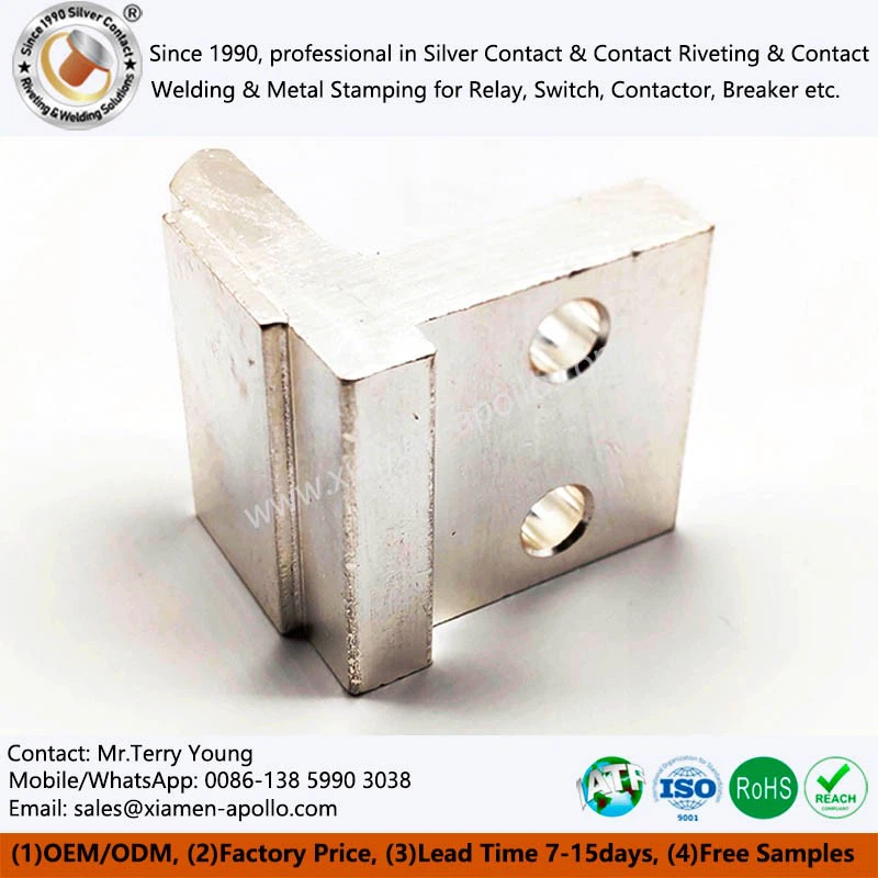 Flash Welding Silver Contact